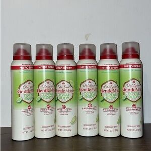 Old Spice GentleMan's Total Body Deodorant Spray - brand new!